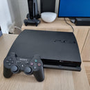 Videogame  Playstation 3 Slim 500GB Seminovo + 2 Controles + 3 Jogos