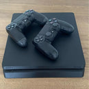 Videogame Playstation 4 Slim 500 GB Seminovo + 2 Controles + 3 Jogos